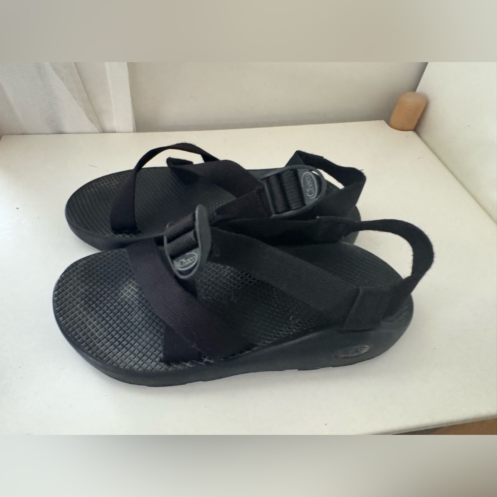 Chaco Black Strappy Sandals